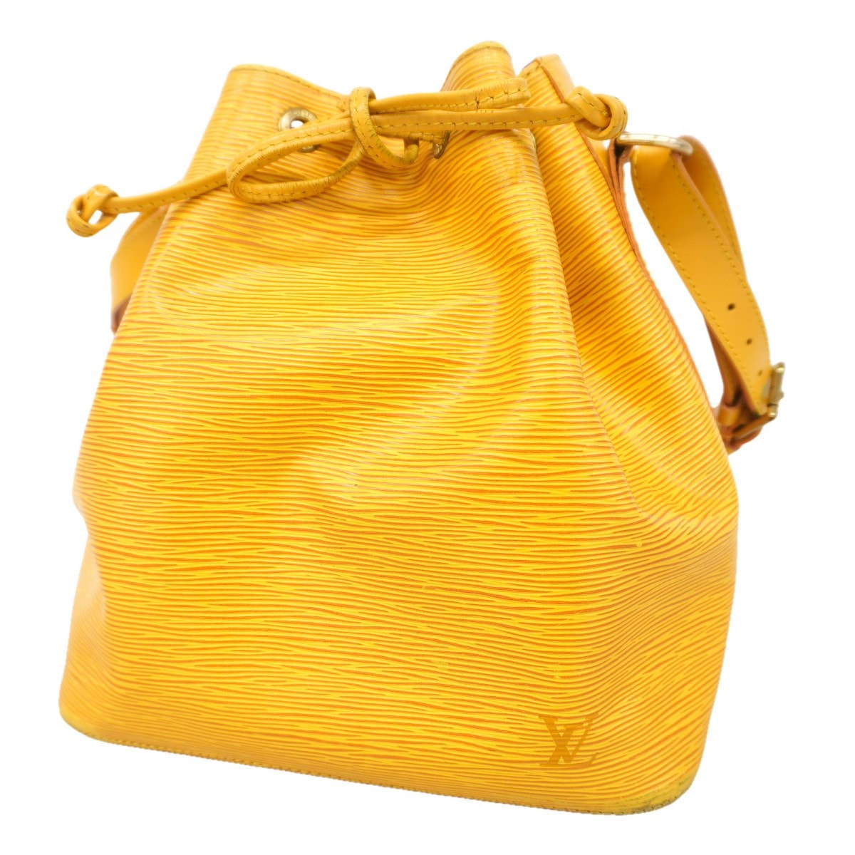 【6db1474-k】ルイヴィトン ショルダーバッグ エピ プチノエ M44109 ジョーヌ【中古】レディース