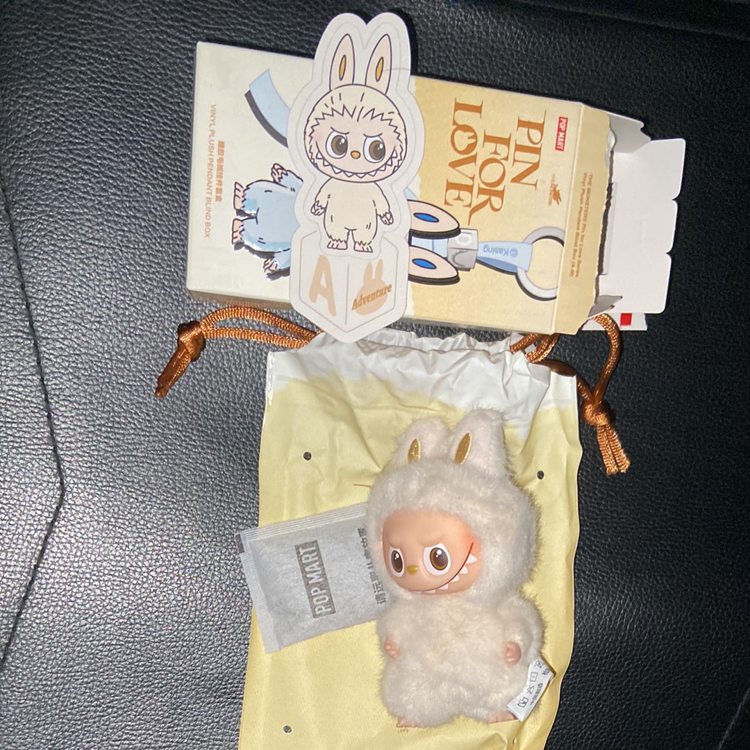 POP MART THE MONSTERS (LABUBU) Pin for Love Series-Vinyl Plush Pendant (A-M) A