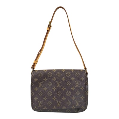 ルイヴィトン ミュゼットタンゴ ショート モノグラム ショルダーバッグ モノグラムキャンバス M51257 ブラウン レディース LOUIS VUITTON 中古