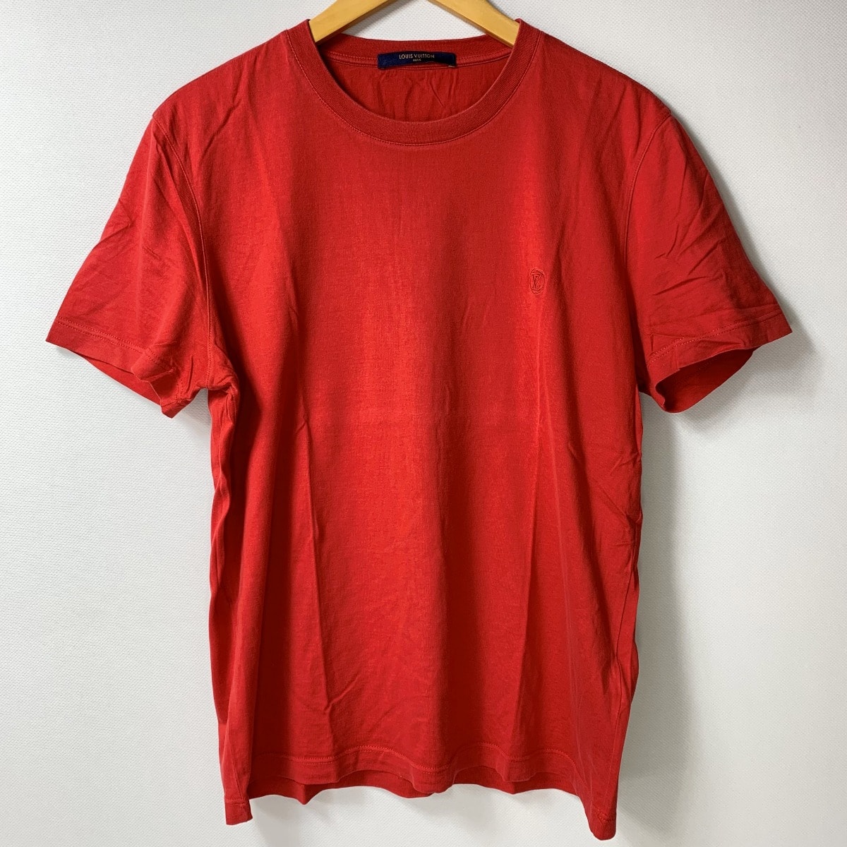 ☆☆LOUIS VUITTON ルイヴィトン Tシャツ RM201Q JC8 HAY50W レッド メンズ SIZE M
