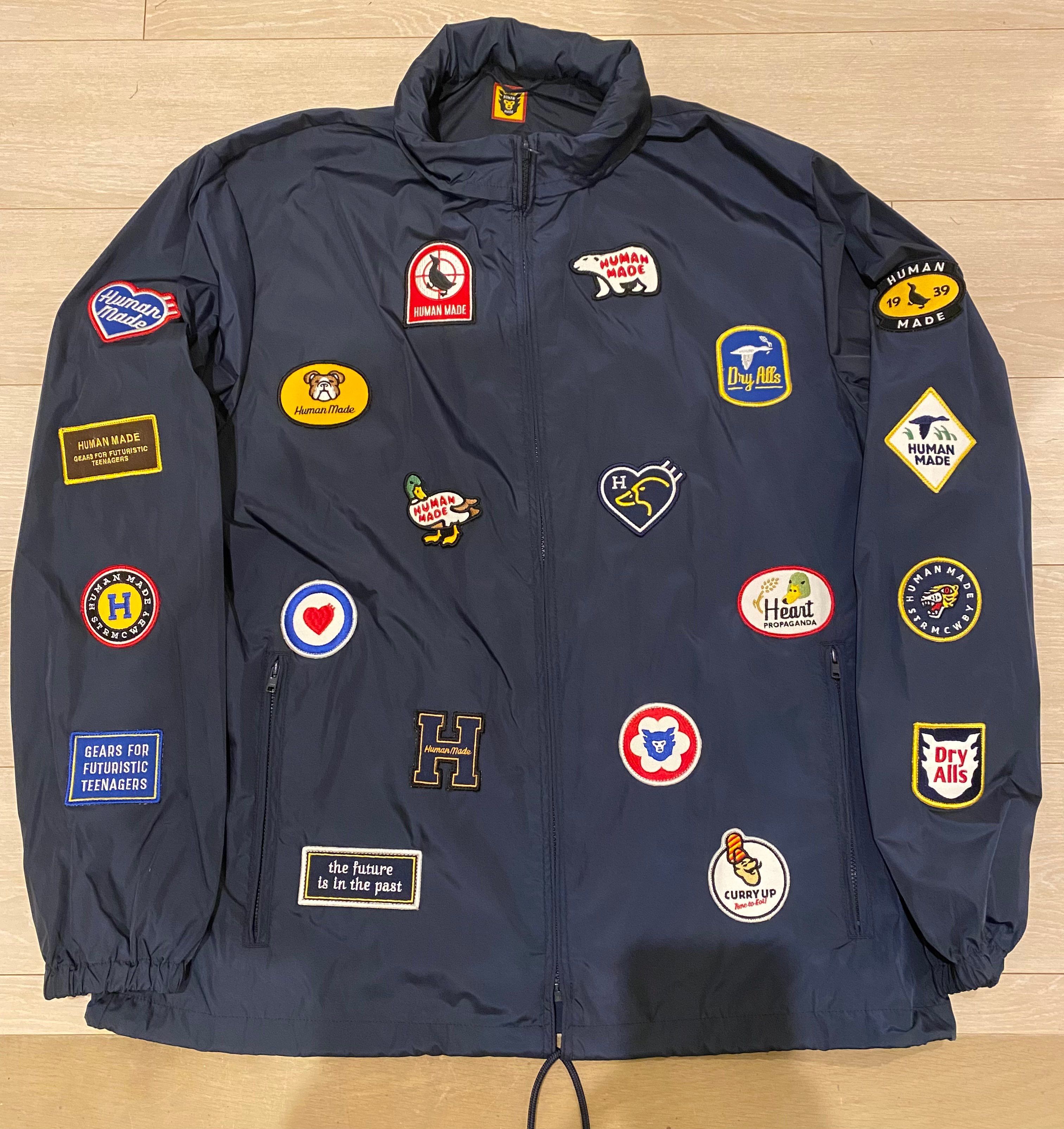 HUMAN MADE PATCH JACKET "Navy"