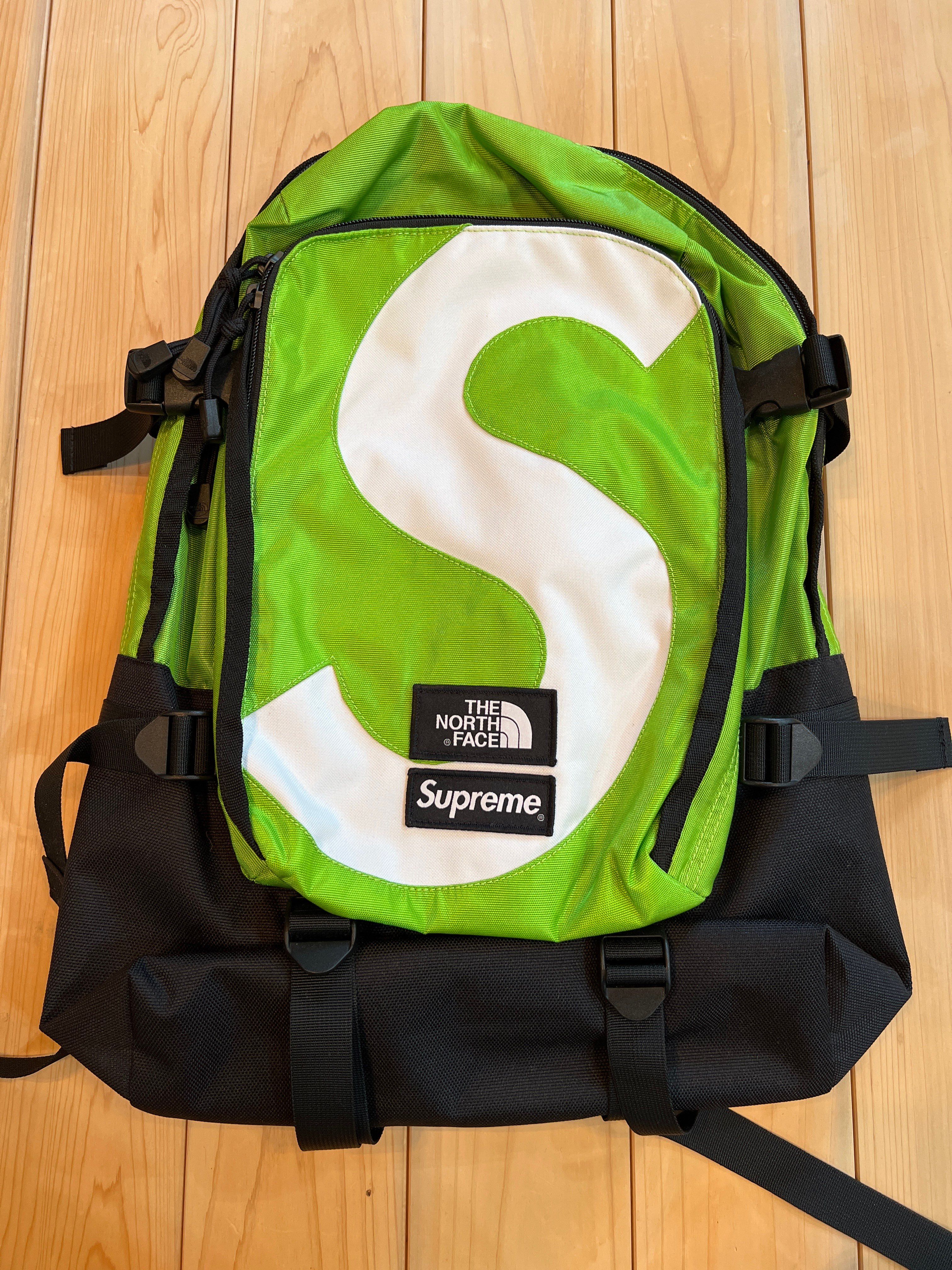 Supreme x The North Face S Logo Expedition Backpack "Green"