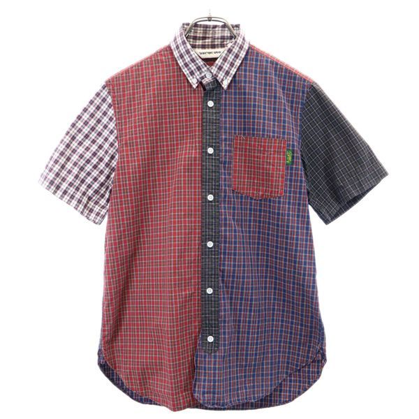 A BATHING APE 半袖 ボタンダウンシャツ