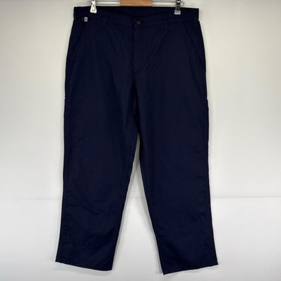 古着 ディッキーズ Dickies パンツ ワーク ツールポケット ジッパーフライ ワンポイントロゴ W36 L30 ネイビー系 メンズ