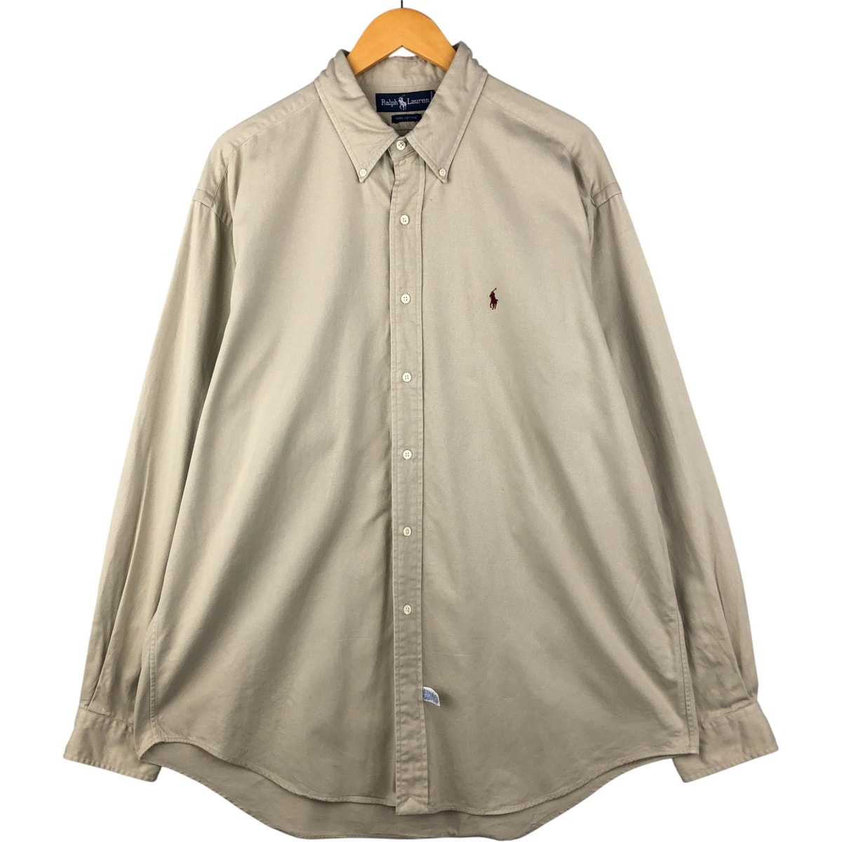 古着 ラルフローレン Ralph Lauren 長袖 ボタンダウンシャツ メンズXL相当/eaa588664