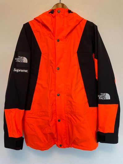 Supreme x The North Face Mountain Light Jacket "Power Orange"