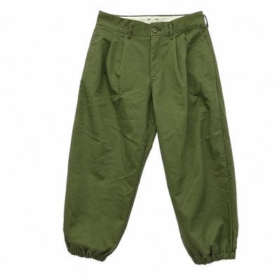NEIGHBORHOOD ネイバーフッド 20SS 201BENH-PTM02 BAGGY / CE-PT バギー パンツ オリーブ グリーン系 M【中古】