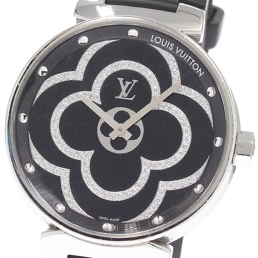 ルイ・ヴィトン タンブール ムーンディヴァイン QA022 メンズ 【中古】