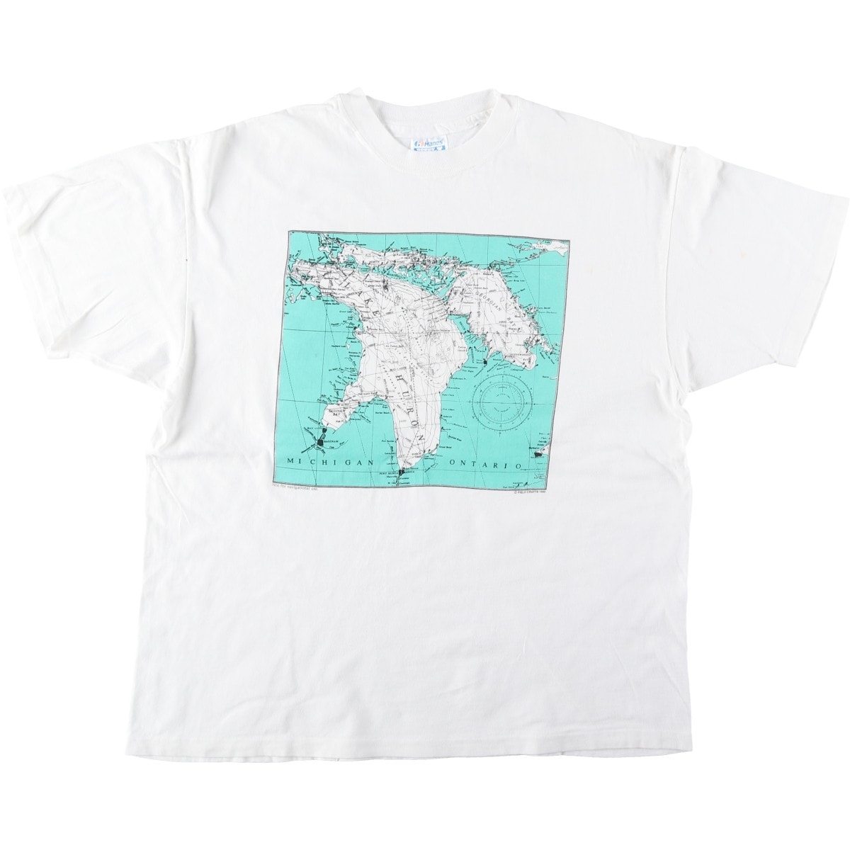 古着 90年代 ヘインズ Hanes BEEFY-T プリントTシャツ USA製 メンズXL相当 ヴィンテージ/eaa644517