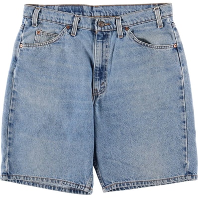 古着 90年代 リーバイス Levi's 550 RELAXED FIT オレンジタブ デニムショーツ ショートパンツ メンズw34相当 ヴィンテージ/eaa579982