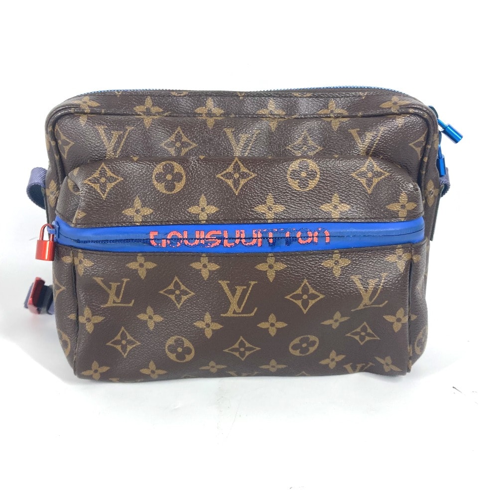 ルイヴィトン LOUIS VUITTON メッセンジャーPM M43843 モノグラム 斜め掛け ショルダーバッグ モノグラムキャンバス ブラウン