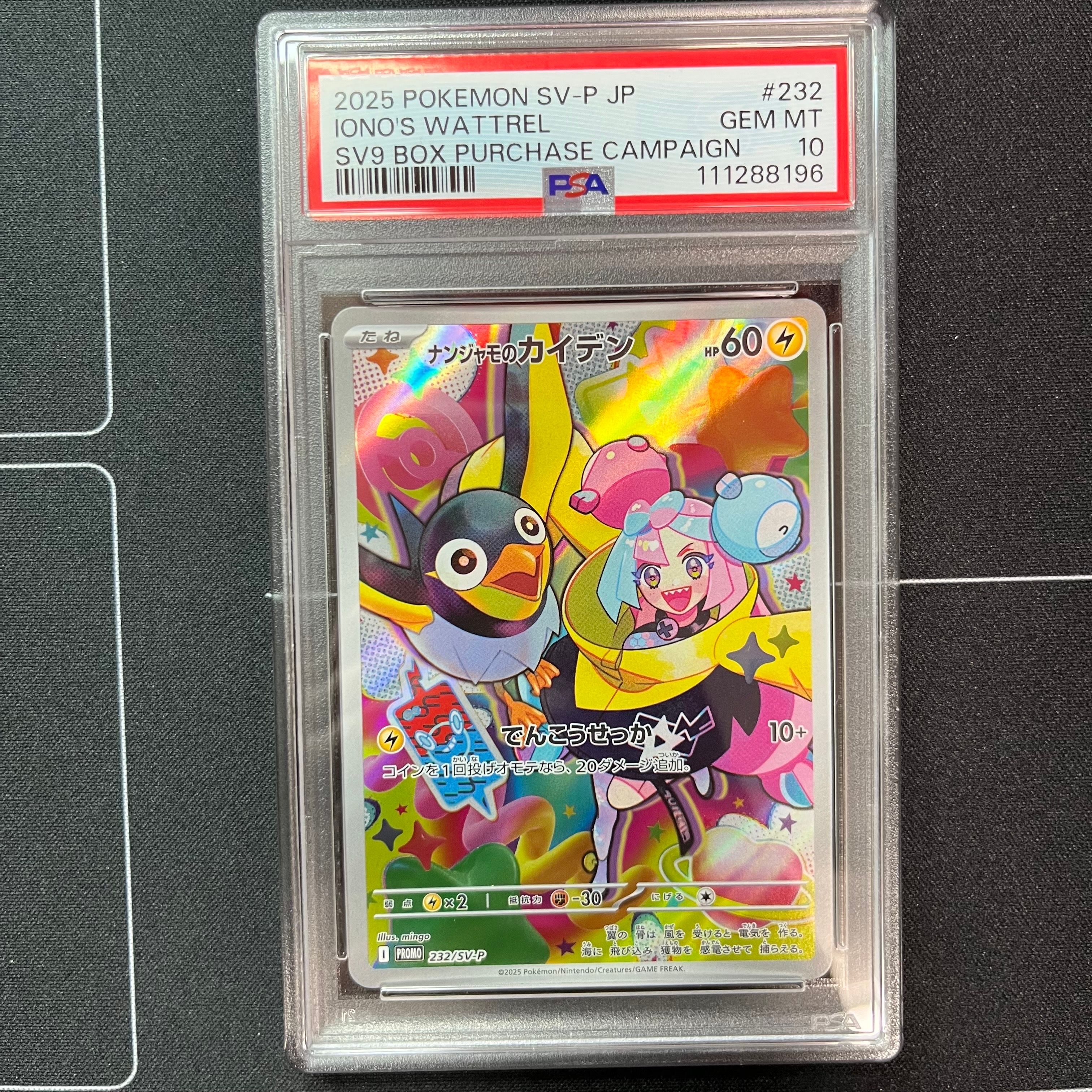 ナンジャモのカイデン P [SV-P 232](プロモーションカード「拡張パック バトルパートナーズ Box購入キャンペーン」)
