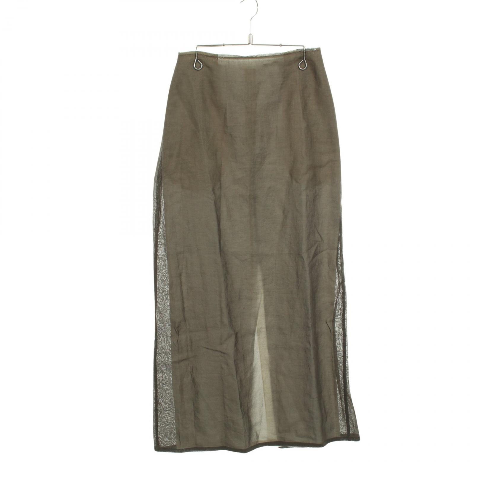 ザ ロウ THE ROW スカート 衣料品 ボトムス コットン レディース ブラウン系 / アイボリー系 【中古】