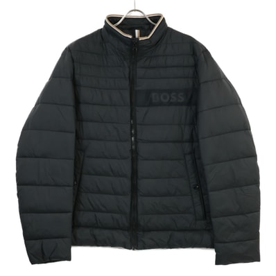 ボス 50464308 ブラック 3Dロゴテープ 中綿 ブルゾン 44R