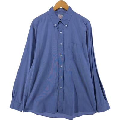 古着 ブルックスブラザーズ Brooks Brothers Est.1818 長袖 ボタンダウンシャツ メンズXL相当/eaa526657