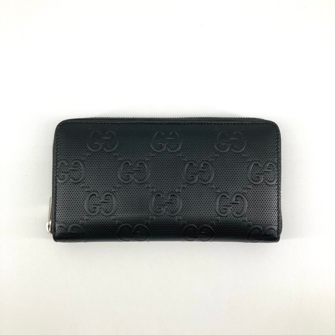 GUCCI(グッチ) GGエンボス 625563 長財布 ブラック