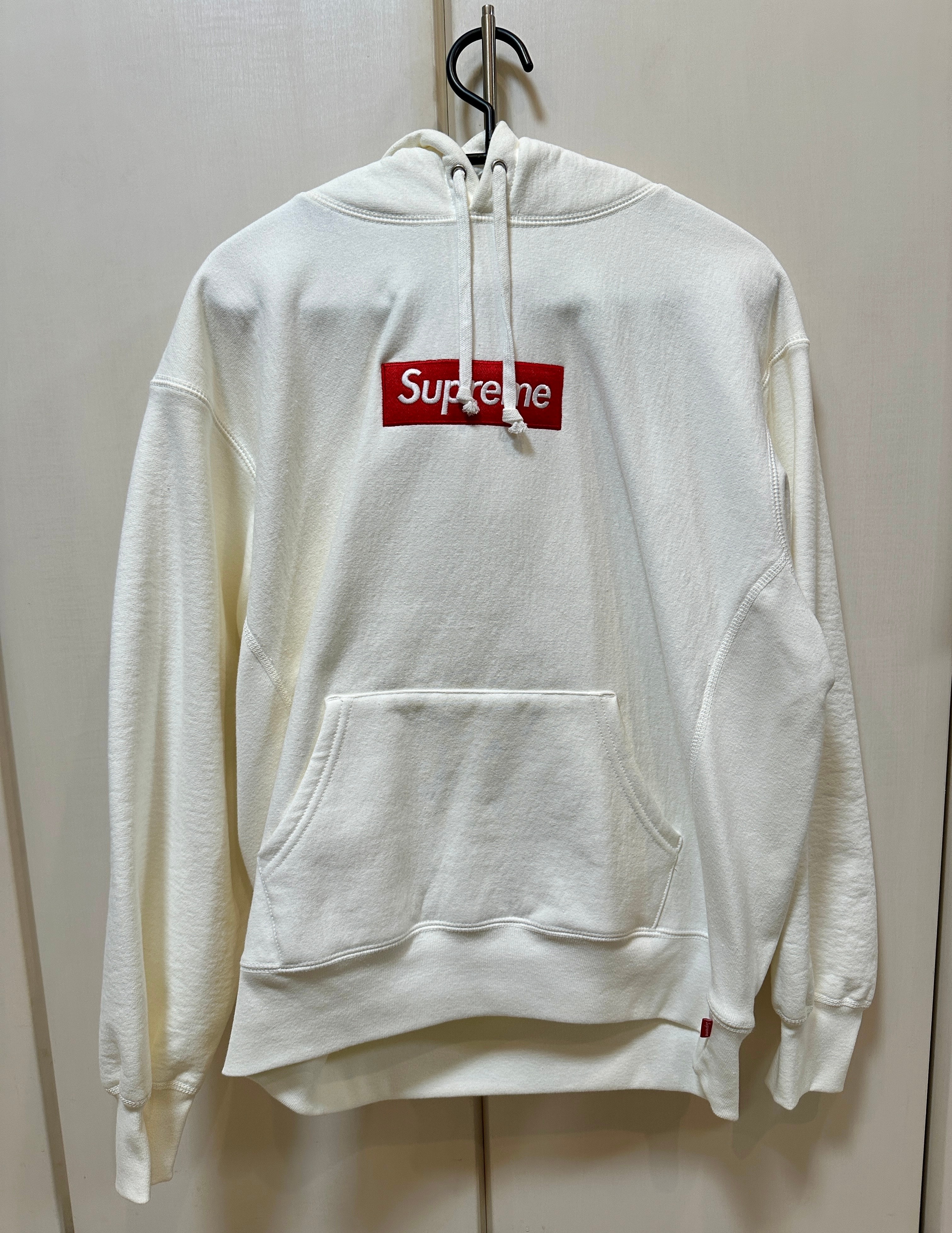 Supreme Box Logo Hooded Sweatshirt "White" (21FW)