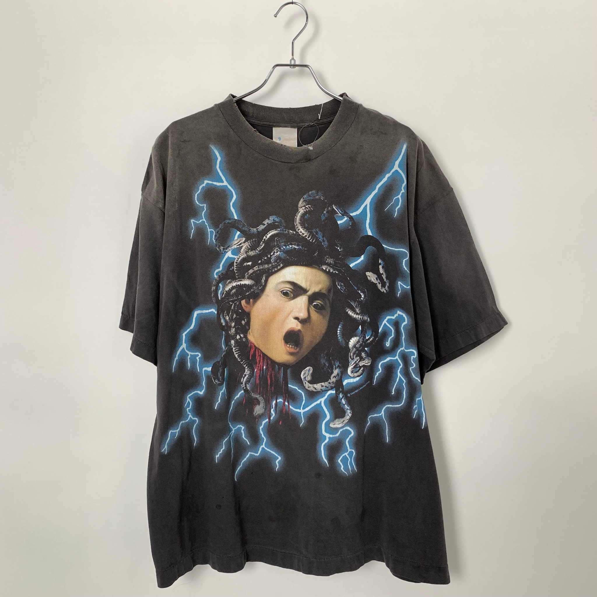 SAINT Mxxxxxx SS Tee_Medusa "Black"