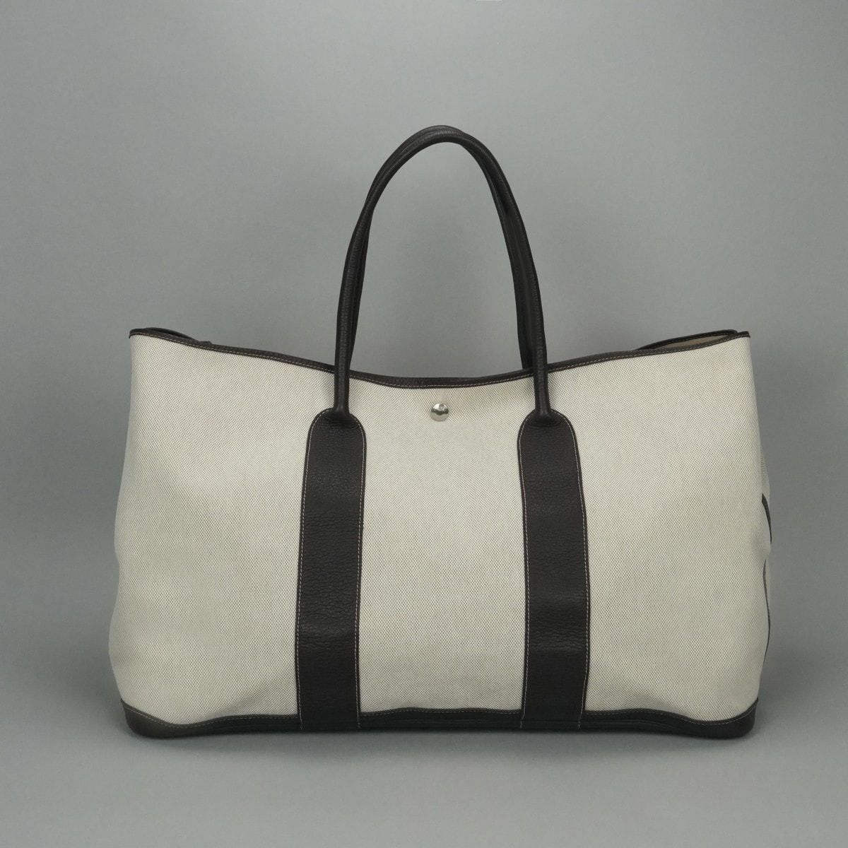 エルメス HERMES ガーデンパーティGM ガーデンパーティ GM バッグ トートバッグ ブッフル エベンヌ Ebene ブラウン Brown 茶 シルバー金具 ハンドバッグ トートバッグ