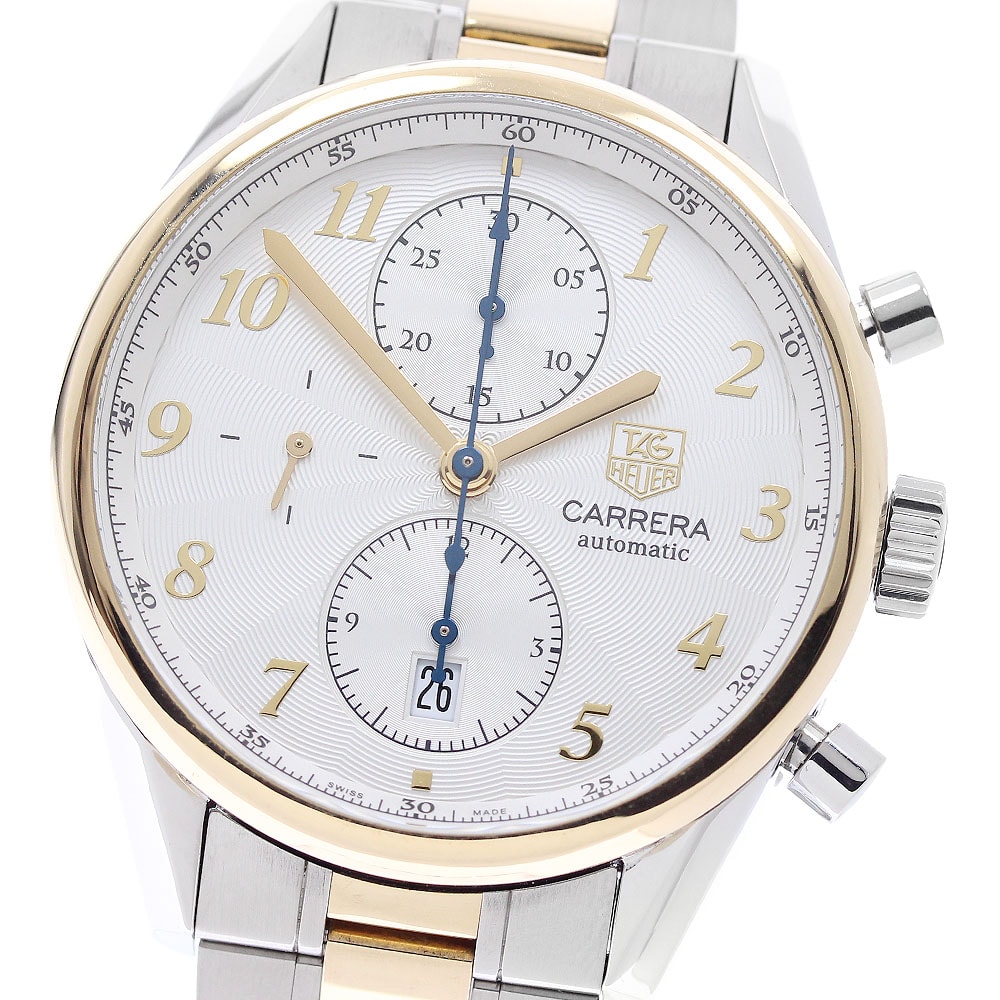 ☆良品 タグホイヤー カレラ ヘリテージ CAS2150 メンズ 【中古】