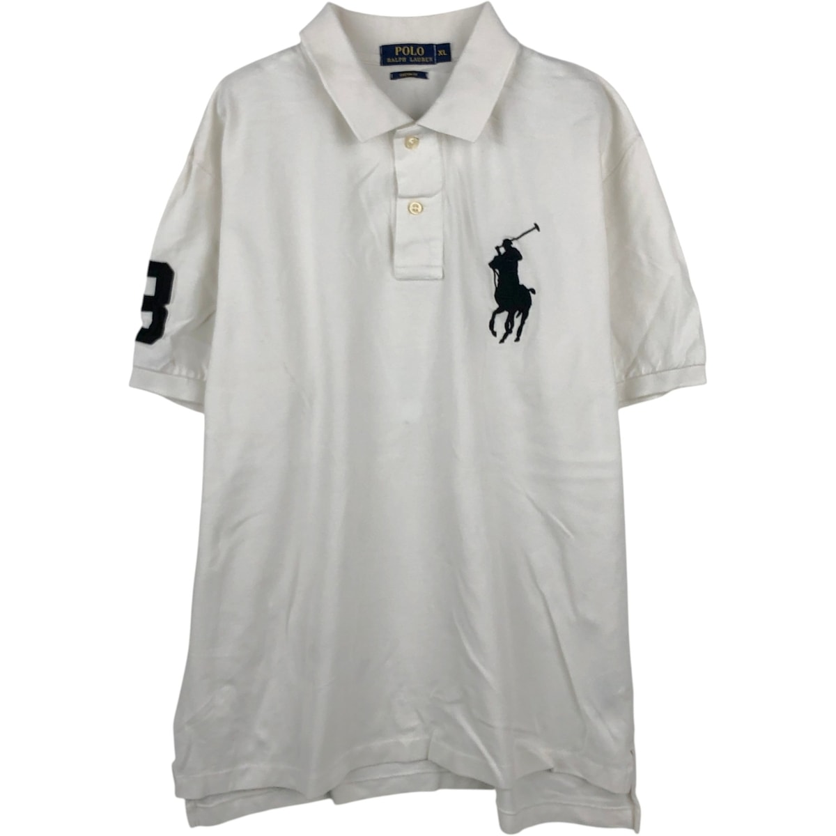 古着 ラルフローレン Ralph Lauren POLO RALPH LAUREN CUSTOM FIT ビッグポニー 半袖 ポロシャツ メンズXL相当/eaa648933