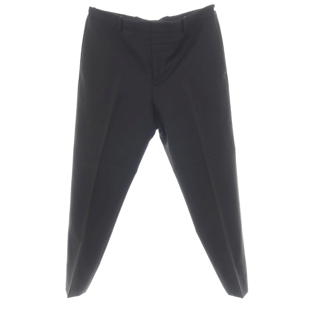 【中古】ジルサンダー JIL SANDER ウール ドレススラックスパンツ ブラック【サイズ48】【メンズ】