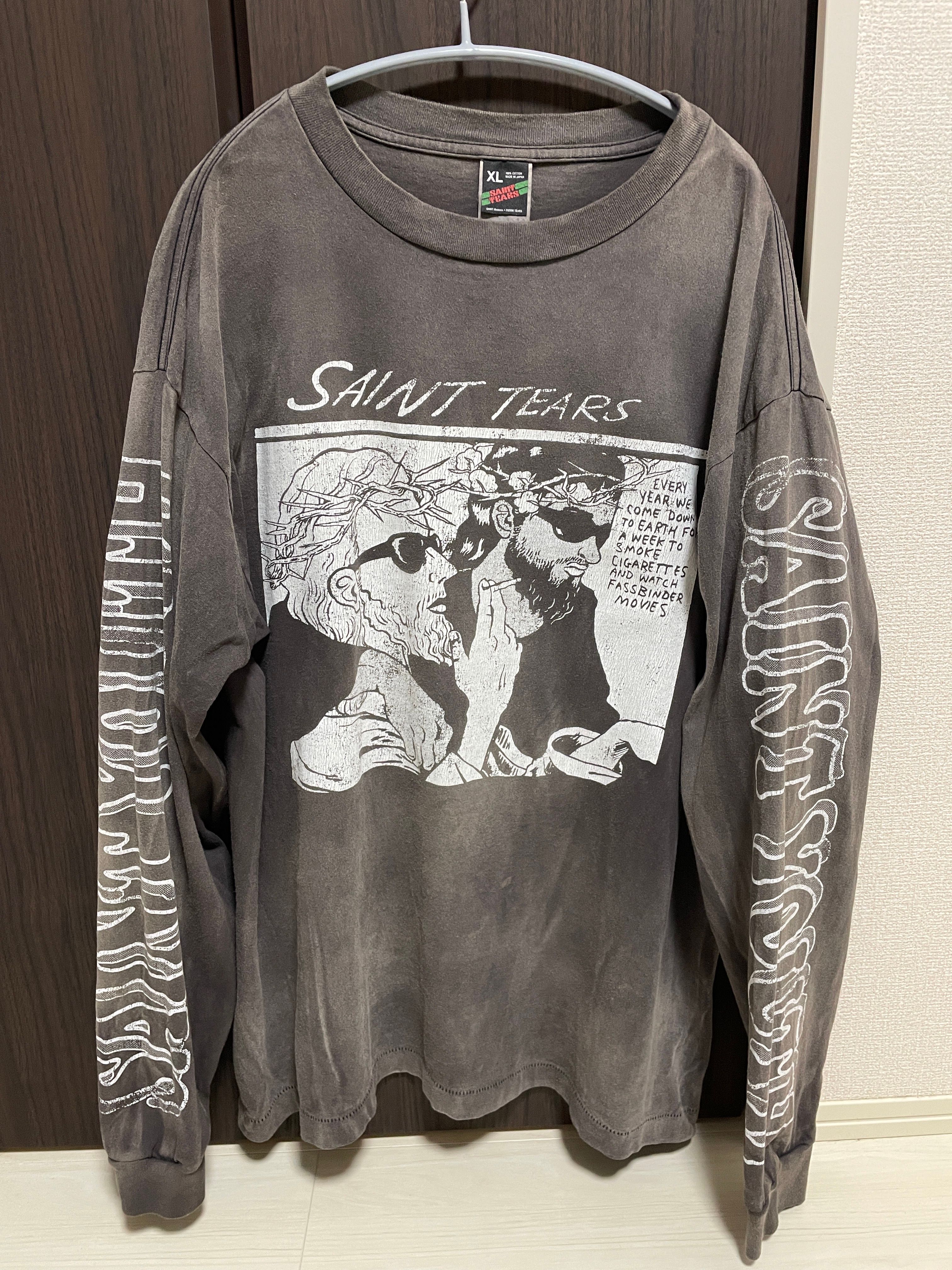 SAINT Mxxxxxx LS TEE SONICYOUTH "Black"