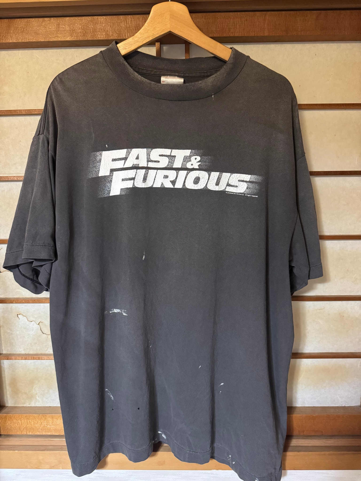 Saint Mxxxxxx x FAST AND FURIOUS FF SS T-Shirt "Black"