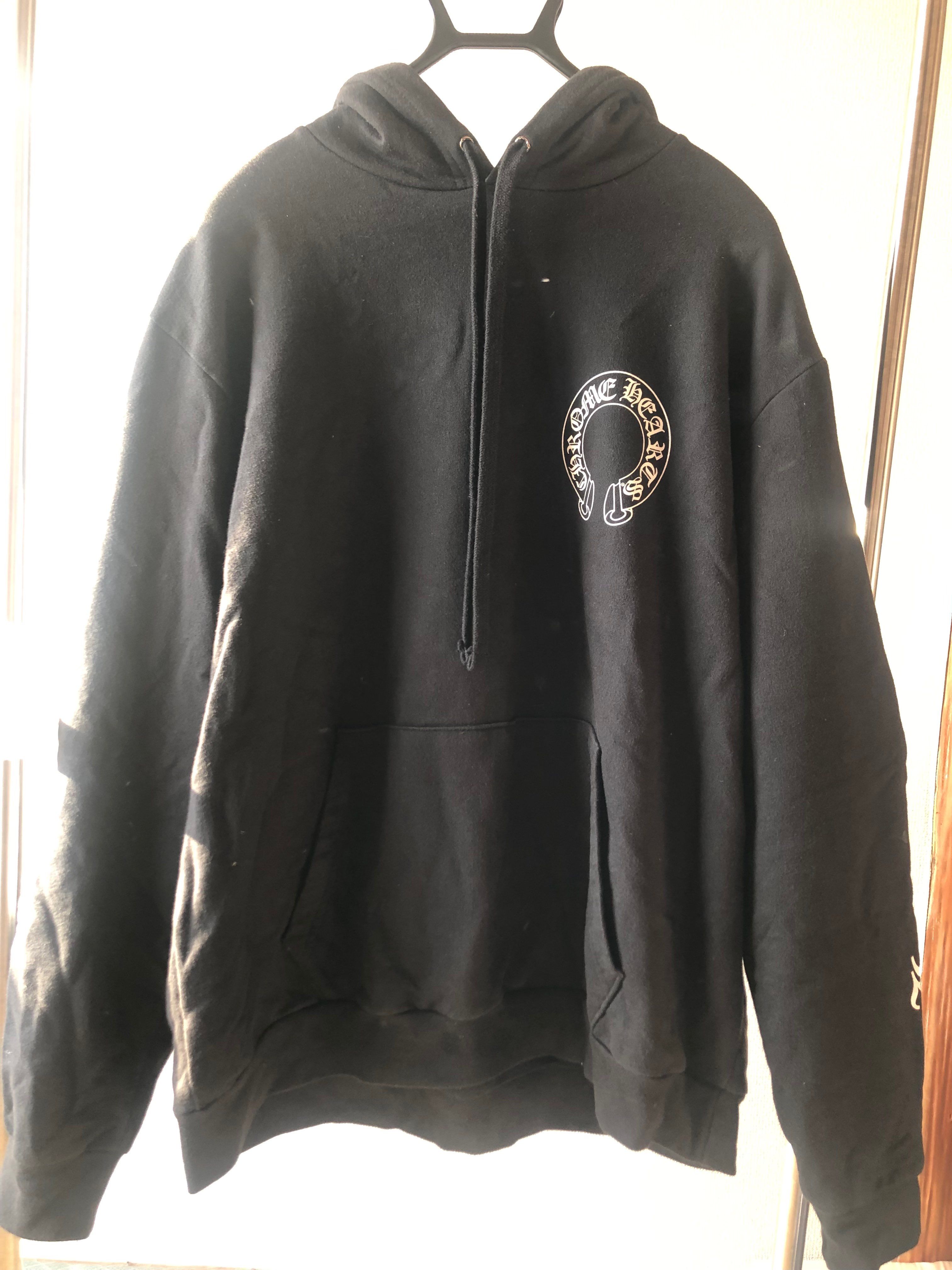 Chrome Hearts Matty Boy Chomper Horseshoe Hoodie "Black"