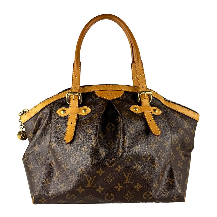 ルイ ヴィトン LOUIS VUITTON ハンドバッグ モノグラム ティヴォリGM モノグラムキャンバス ブラウン ゴールド レディース M40144【中古】 z10850