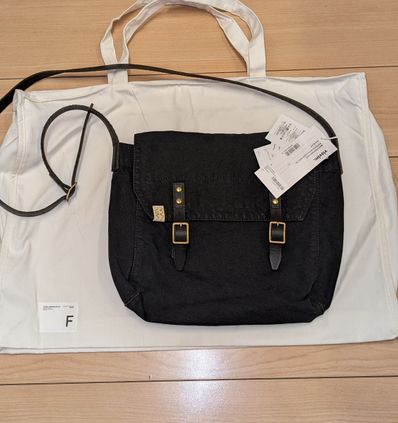 visvim KAYENTA SHOULDER BAG (M) "Black"