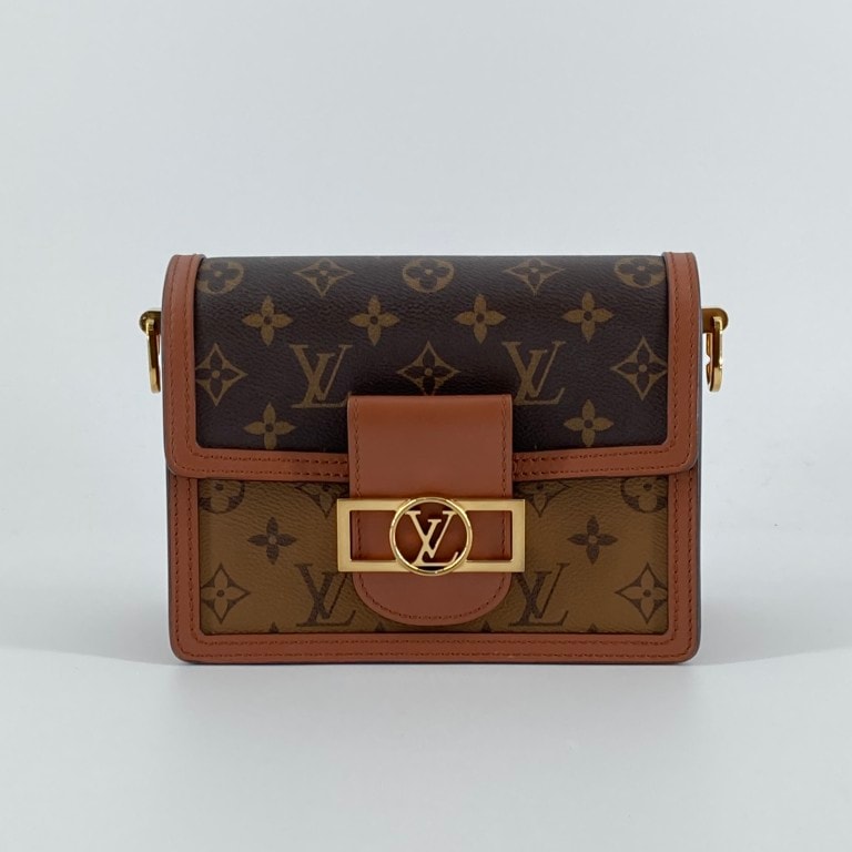 LOUIS VUITTON(ルイ・ヴィトン) ドーフィーヌ MM M45959 ショルダーバッグ ブラウン