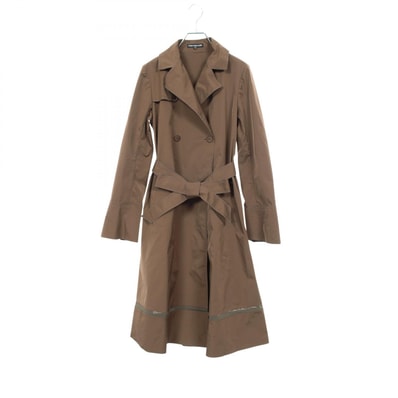 フォクシー ニューヨーク FOXEY NEW YORK トレンチコート 衣料品 アウター ポリエステル レディース ブラウン系 【中古】