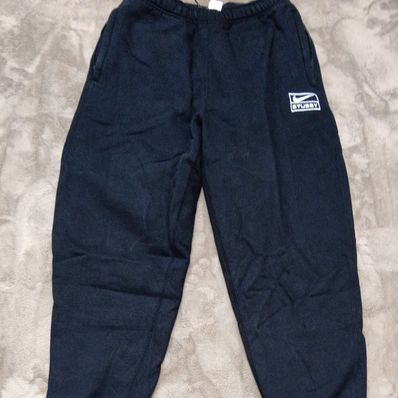 Stussy × Nike NRG Washed Fleece Pant (US Size) "Black" DN4030-010