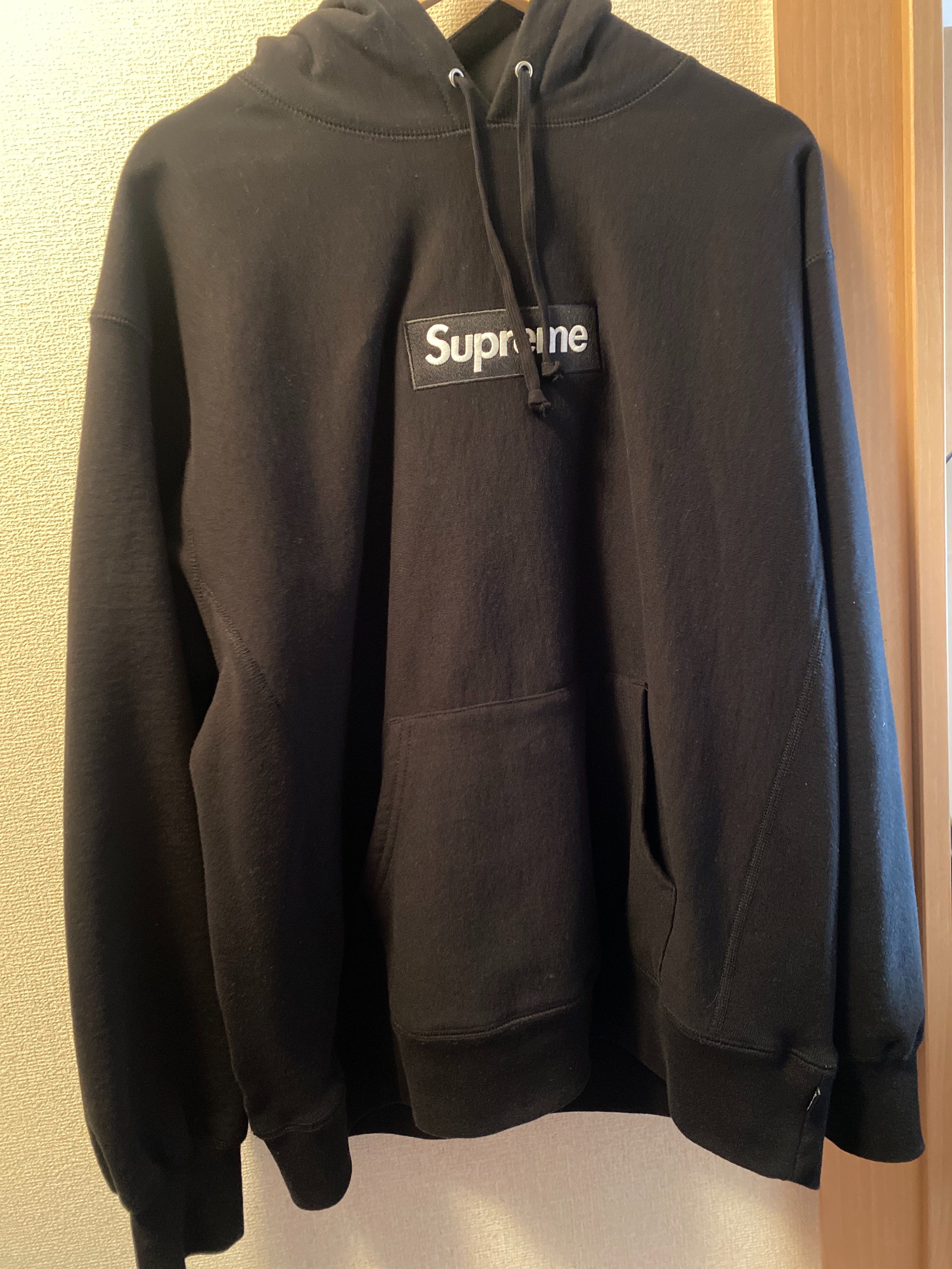 Supreme Box Logo Hooded Sweatshirt "Black" (21FW)