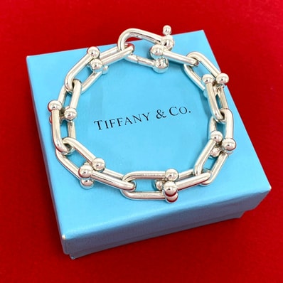 TIFFANY&Co. ティファニー ハードウェア ラージ リンク ブレスレット シルバー925 ブレスレット シルバー
59462