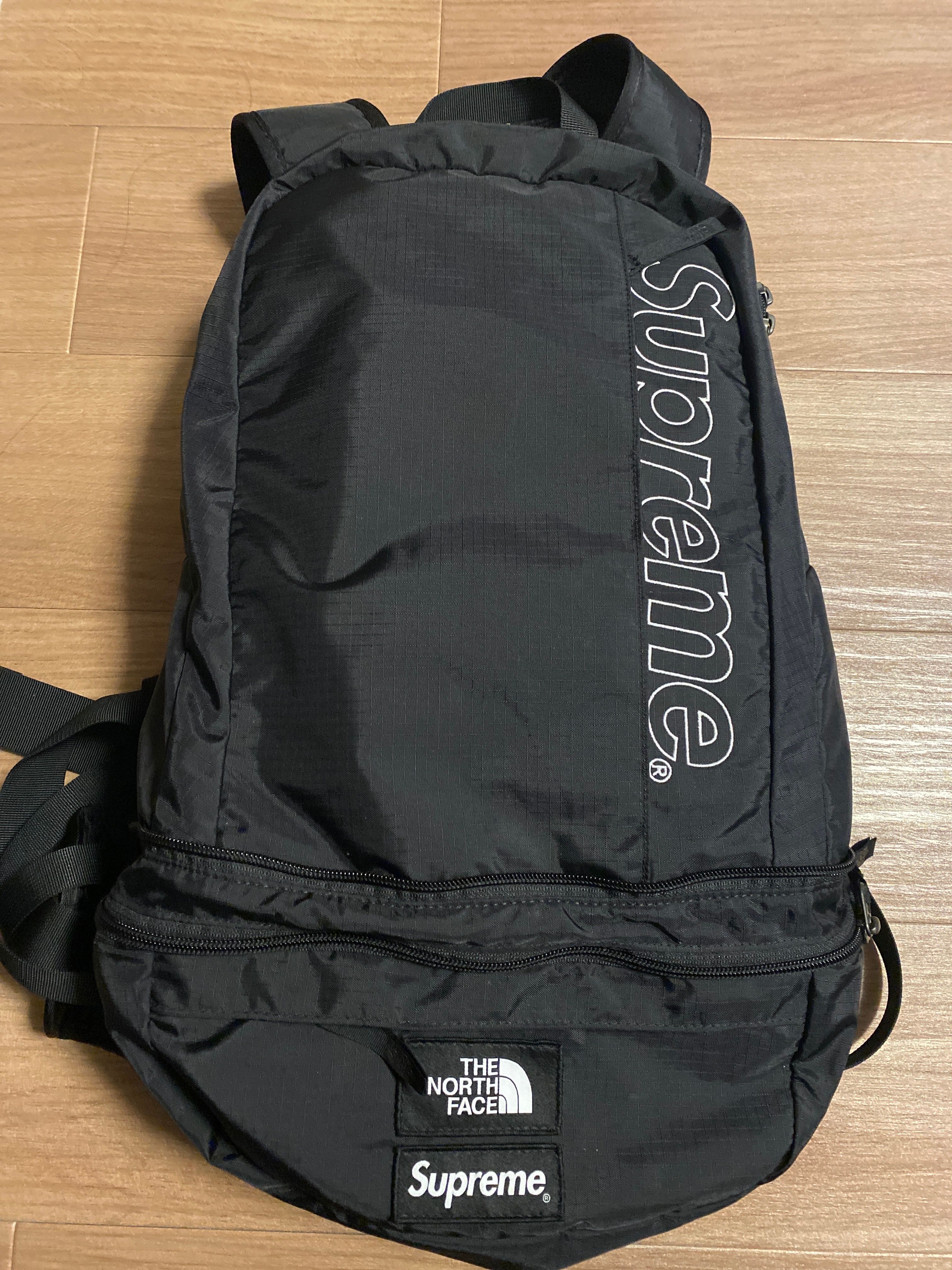 Supreme x The North Face Trekking Convertible Backpack + Waist Bag "Black"
