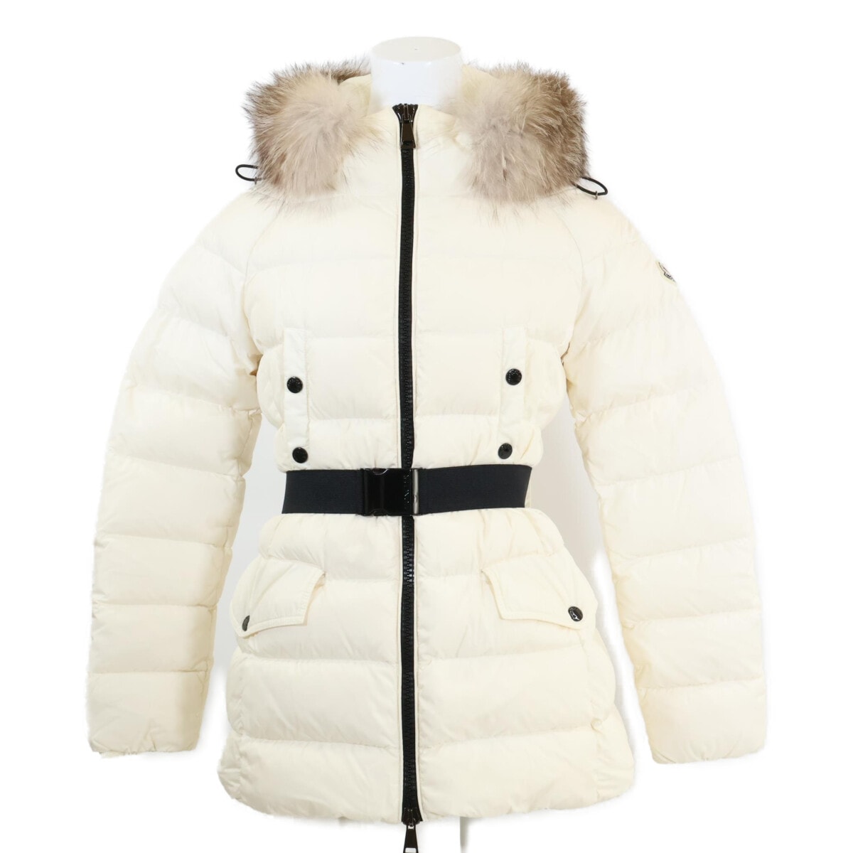 モンクレール CLION/クリオン ベルト付きフーデッドダウン 00