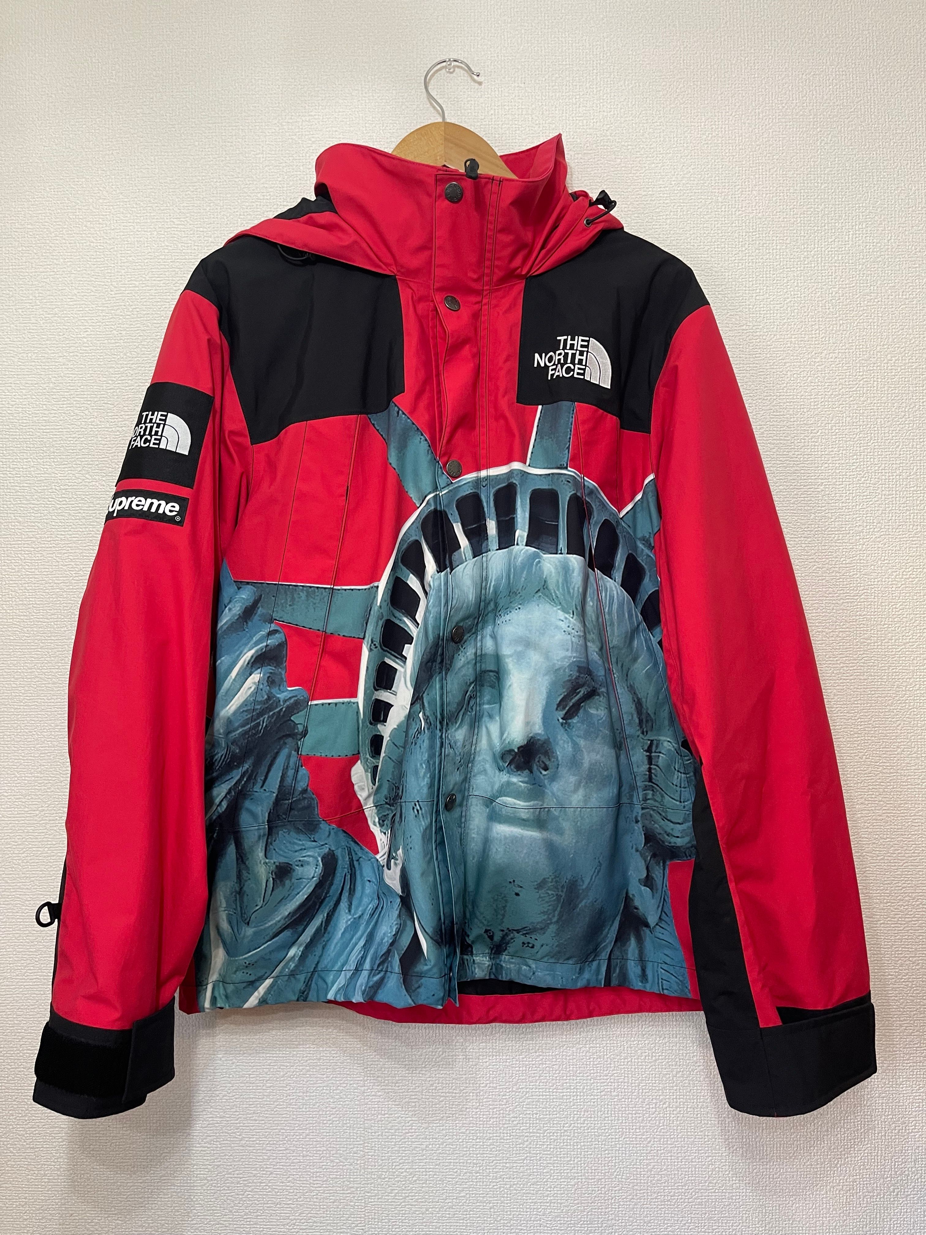 Supreme x The North Face Statue of Liberty Mountain Jacket "Red"