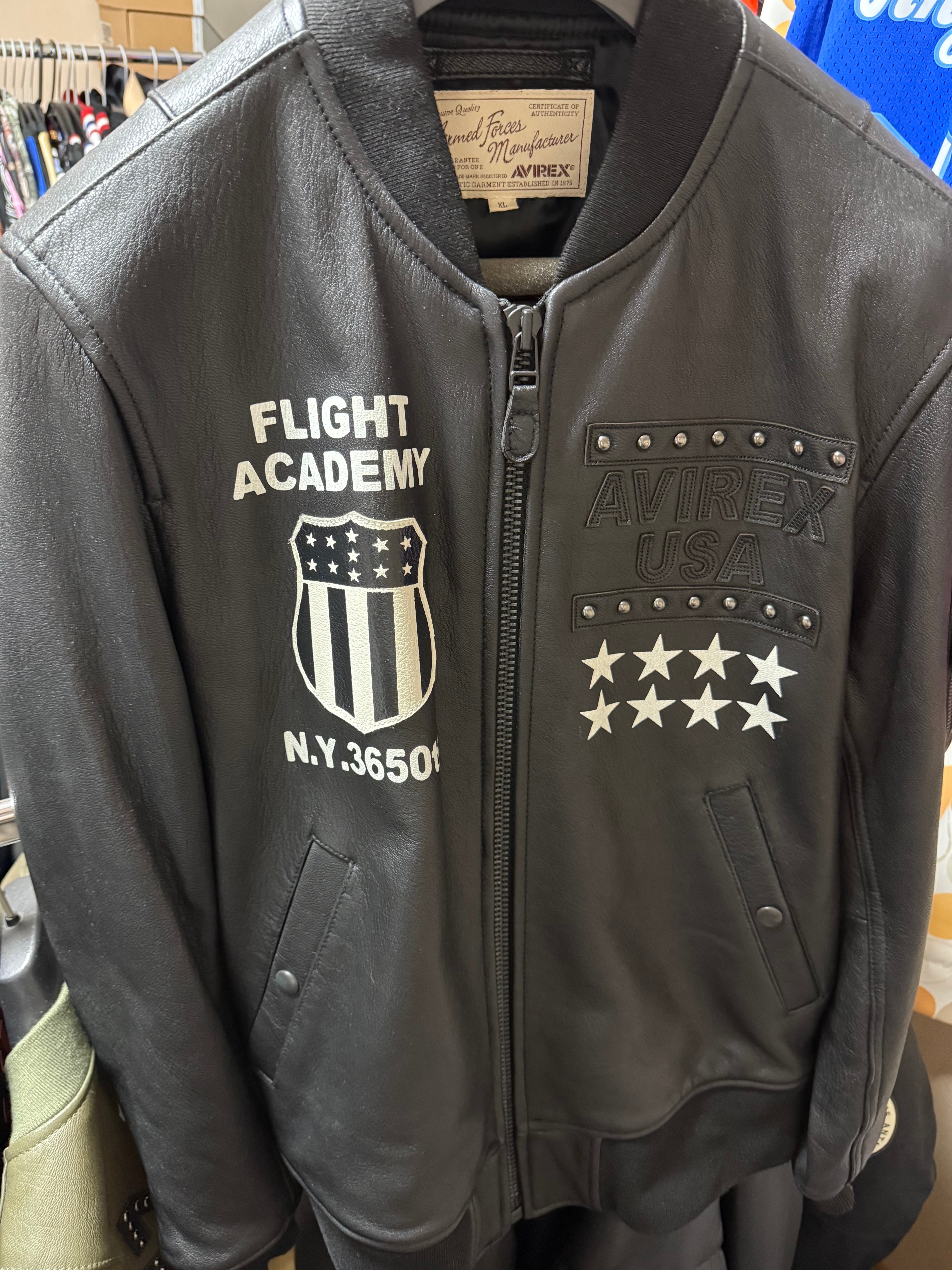 レザー スタッズ ジャケット ブラック