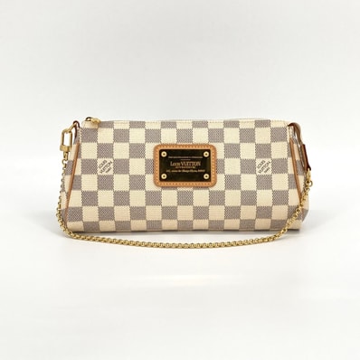 LOUIS VUITTON(ルイ・ヴィトン) ダミエ アズール エヴァ N55214 ショルダーバッグ ホワイト