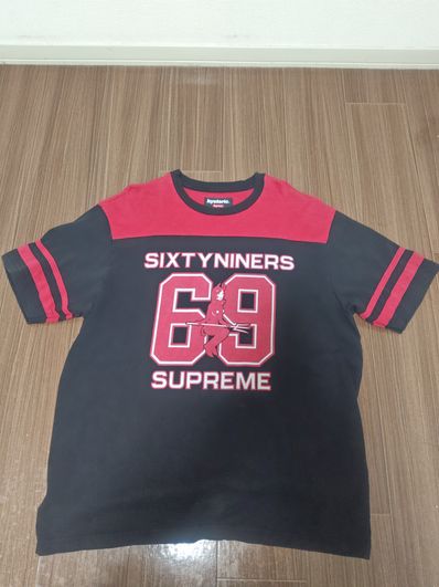 Supreme x HYSTERIC GLAMOUR 69 Football Top "Black"
