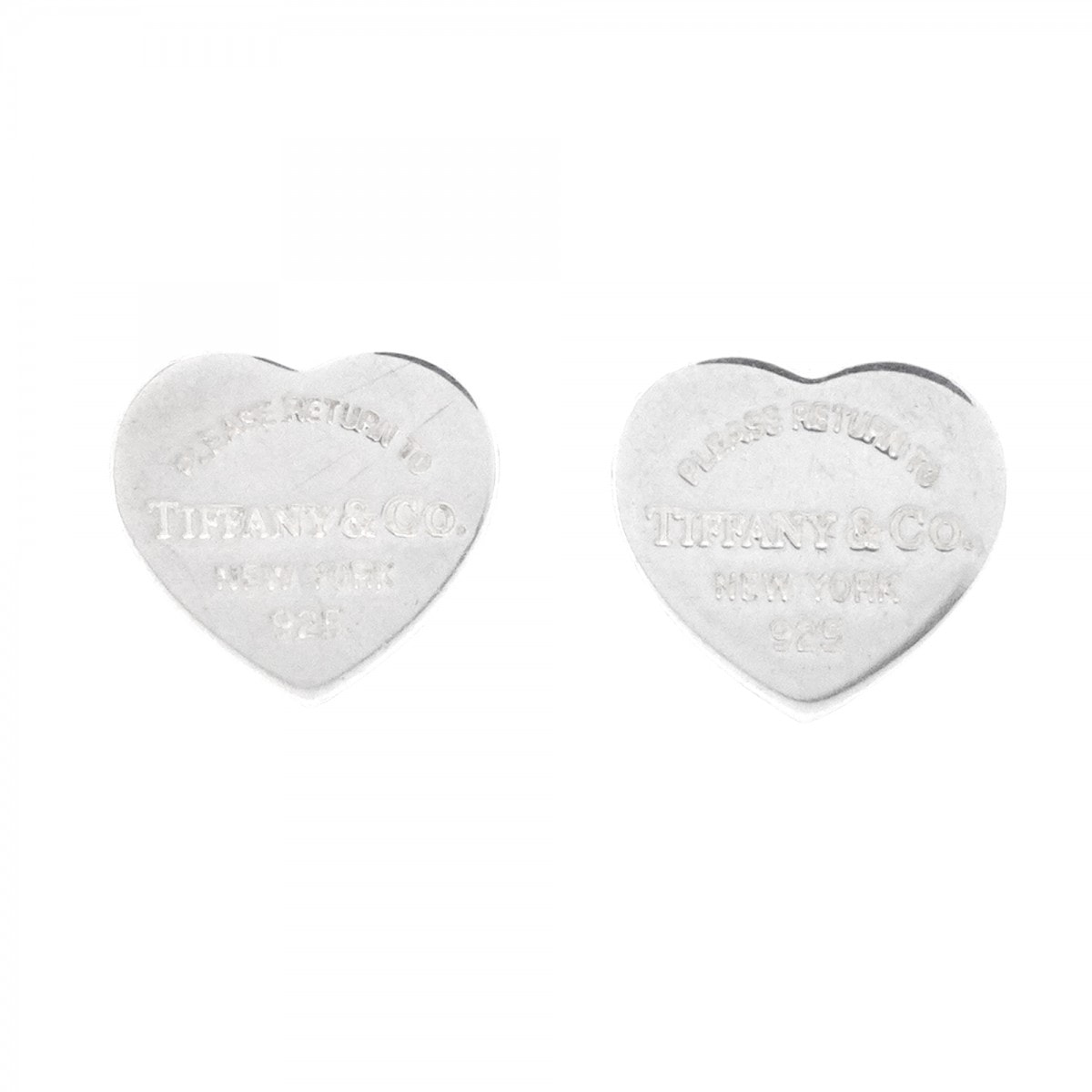 【6jdb0507-k】ティファニー ピアス リターントゥハート シルバー925【中古】レディース