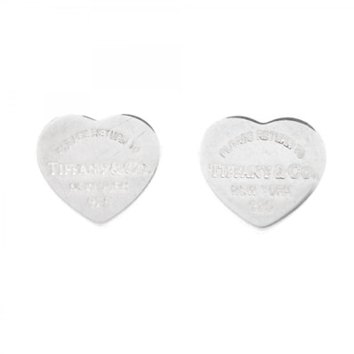 【6jdb0507-k】ティファニー ピアス リターントゥハート シルバー925【中古】レディース