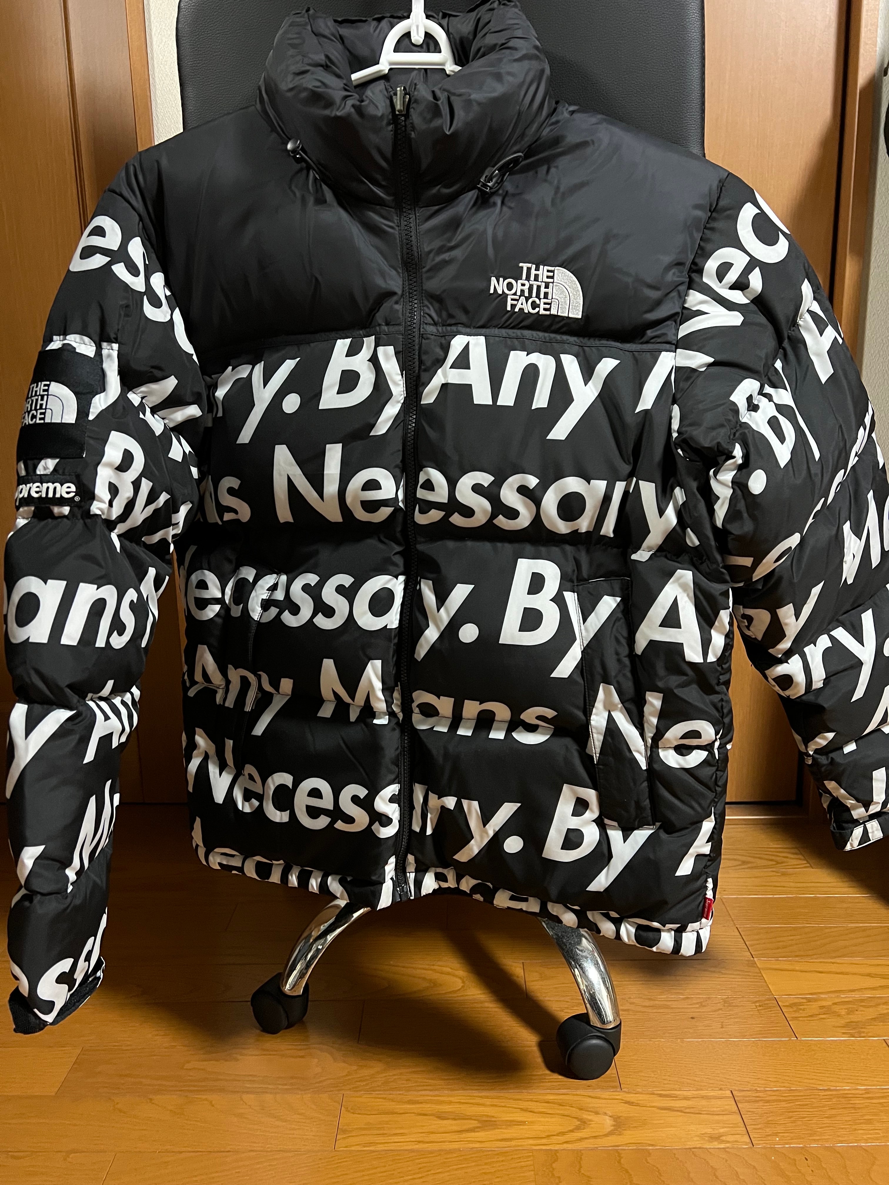 Supreme x The North Face By Any Means Nuptse Jacket "Black"