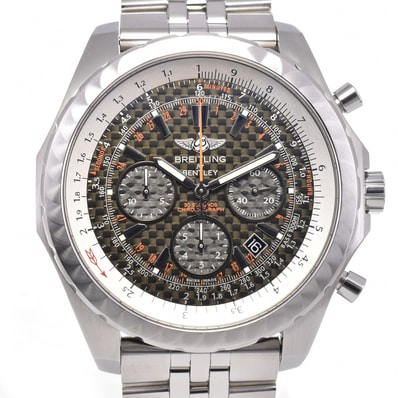 値下 ブライトリング BREITLING A25365 ベントレー モーターズ Tスピード 自動巻き メンズ 美品 箱・保証書付き J#145013