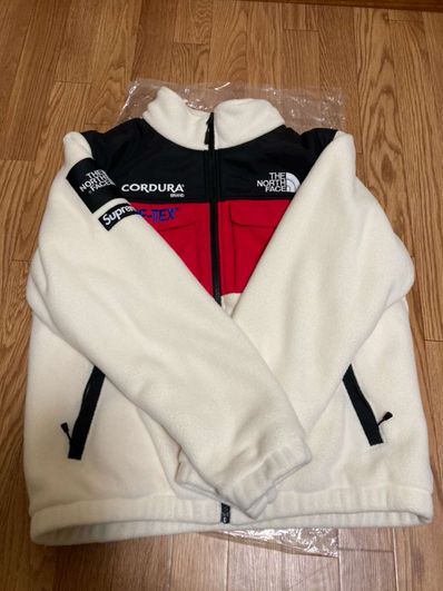 Supreme x The North Face Expedition Fleece Jacket "White"