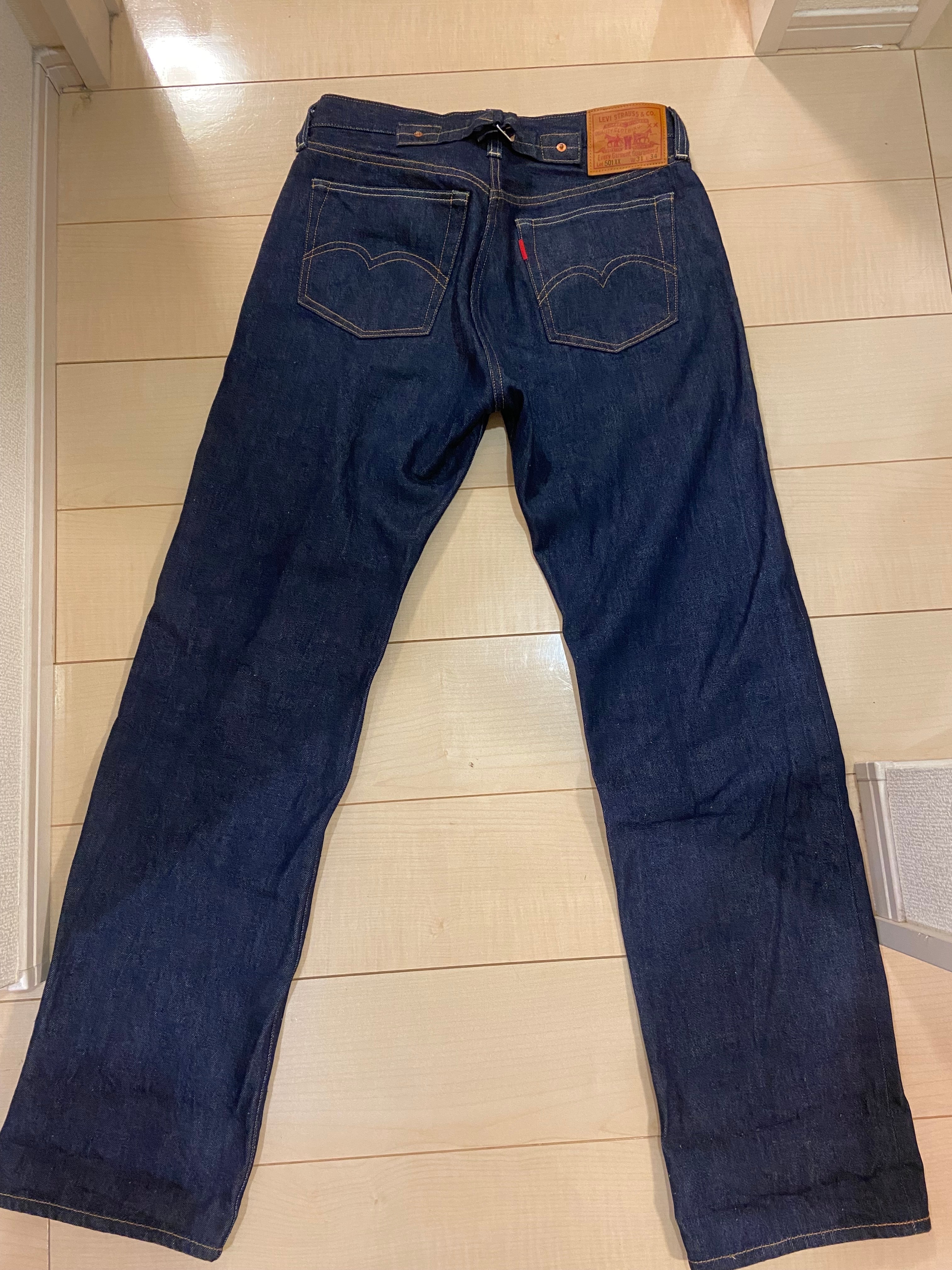 LEVI'S Vintage Clothing 501XX 1937 JEANS "Organic Rigid"