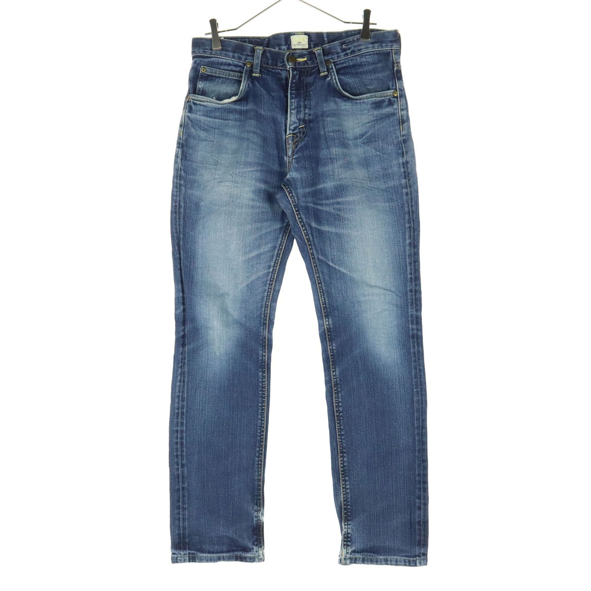 Lee リー 101 日本製 センタータグ復刻 コットン ストレートデニムパンツ w30 ブルー系