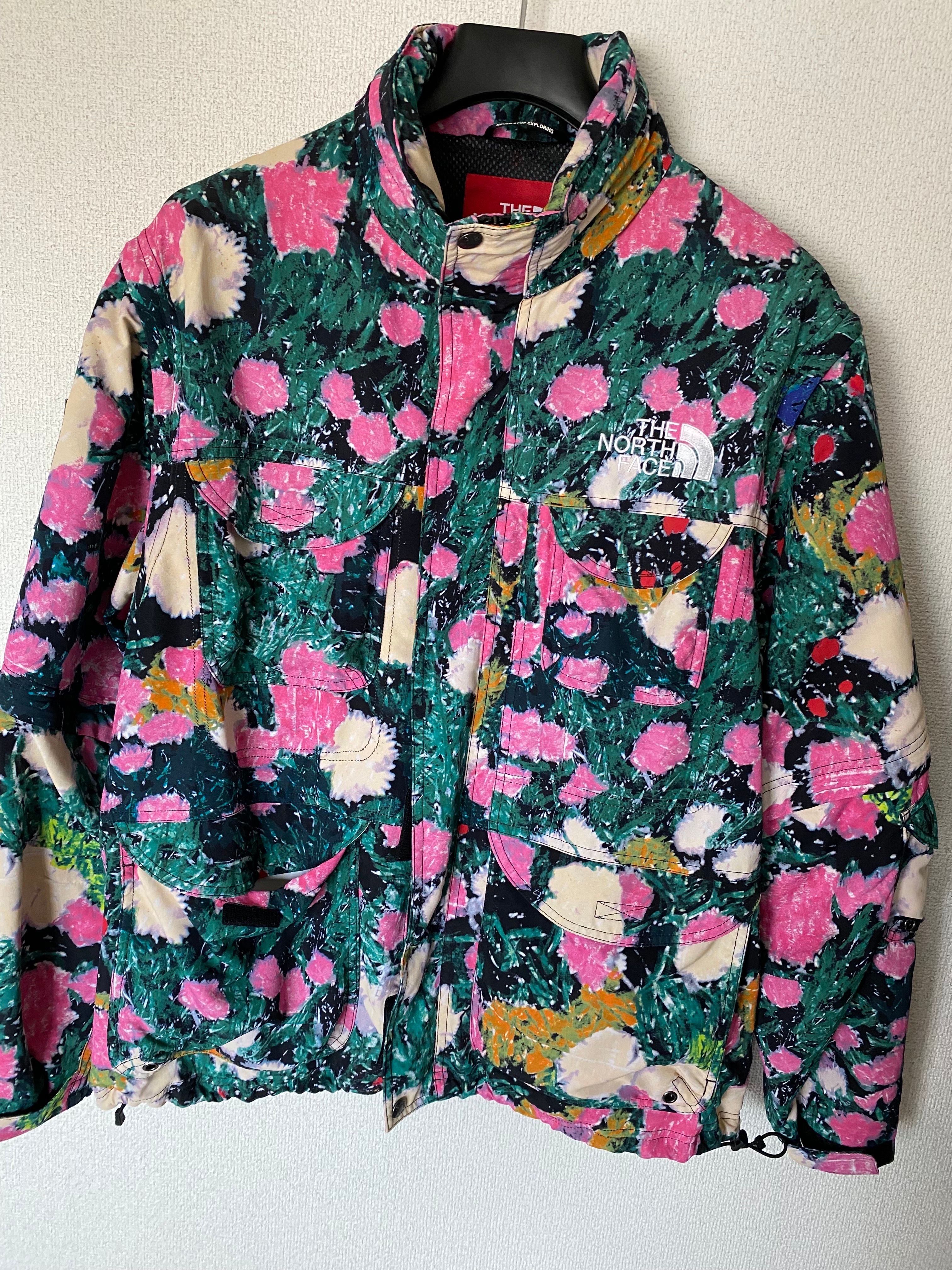 Supreme x The North Face Trekking Convertible Jacket "Flowers"